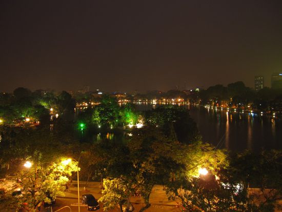 Blick ueber Hanois Park