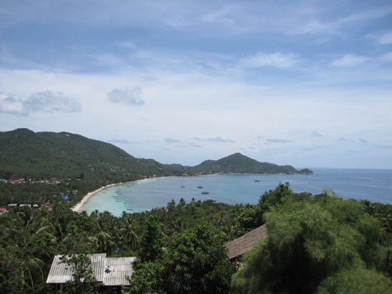 Blick über unseren Strand