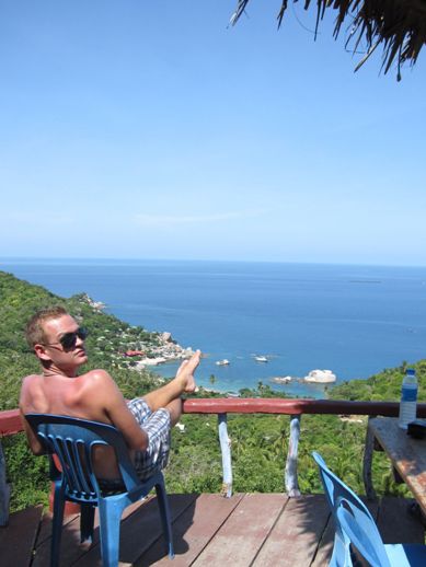 Blick auf Tanote Bay