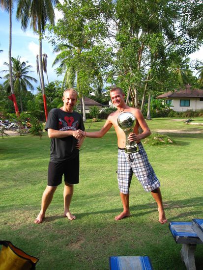 ..den Pokal gabs leider nicht dazu sondern nur zum posen