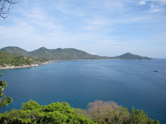 Sicht auf Ko Tao!