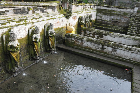 Goa Gajah, der Badeplatz mit den Wassernymphen