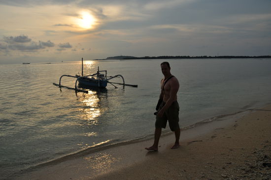 Sonnenuntergangs-Wanderung