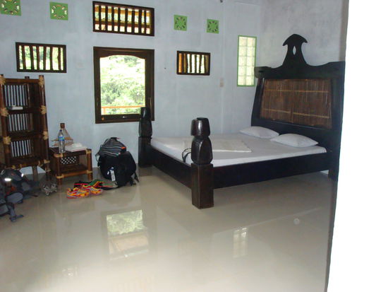 ...man beachte: oben alles offen, nur das grosse Fenster hat Glas, dadurch war immer angenehme Luft!