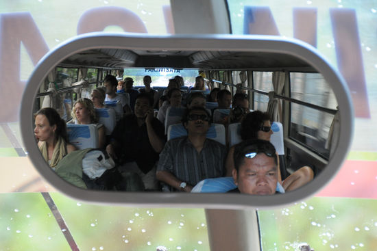 Und da waren noch nicht mal alle Reisenden und Hühner im Bus