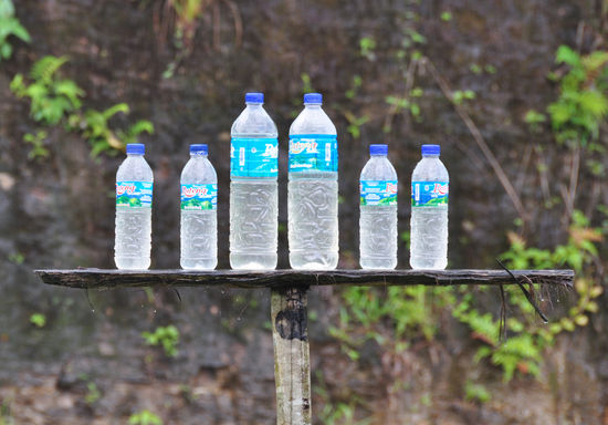 Indonesische Tankstelle