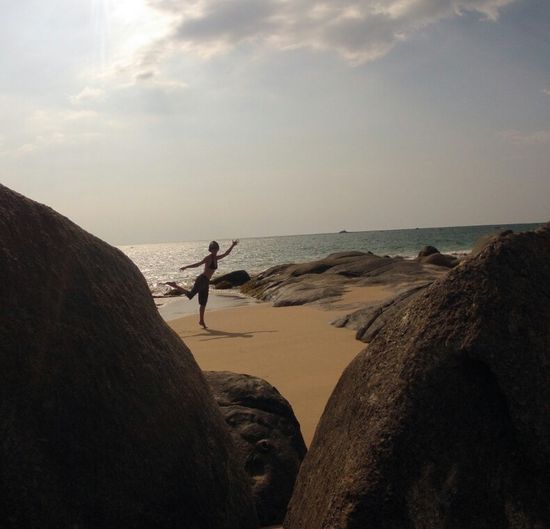 Und abends wieder zurueck an Komols Corner