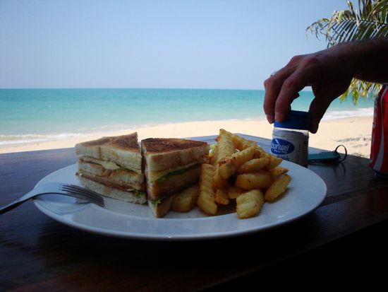 ...mit lecker Mittagssnack