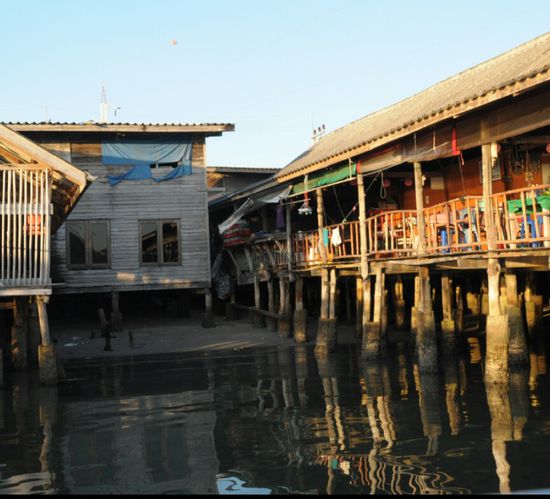 Der Pier um kurz vor 7:00
