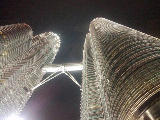 Die Twin Towers von vorne...