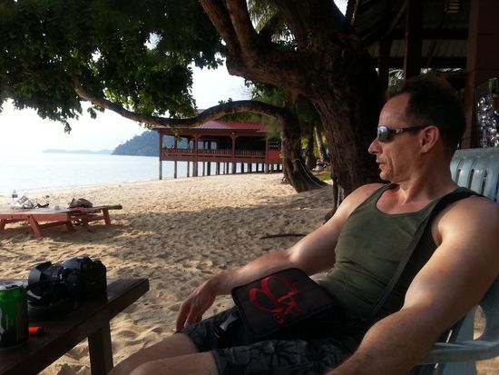 Air Batang auf dem Weg nach Tekek