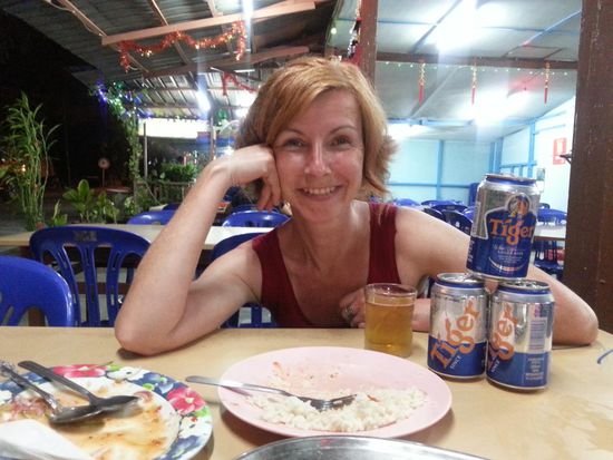 Nein, die hab ich nicht allein getrunken