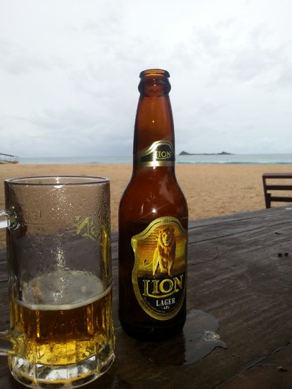 Und der Tagesabschluss mit Blick auf Pigeon Island