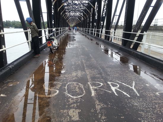 Sorry für was? Das miese Wetter???