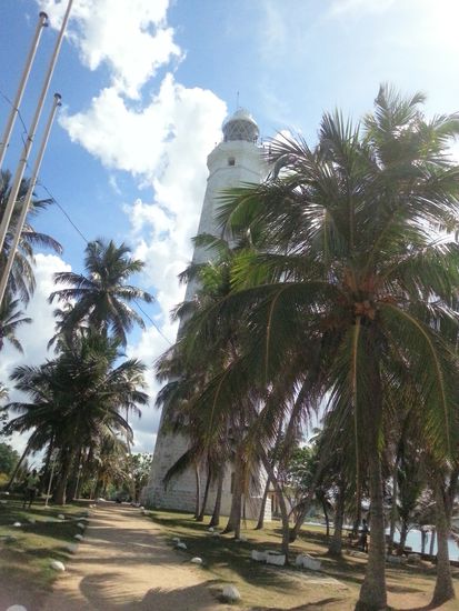 Dondra Lighthouse von Weitem