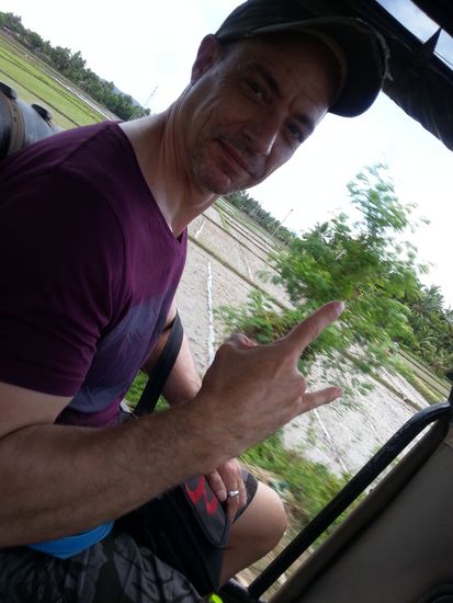 Der Co-Autor auf wilder Fahrt