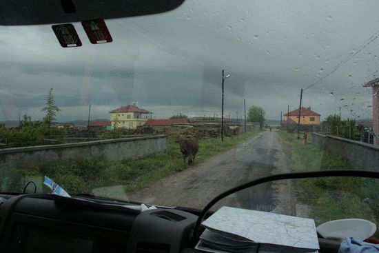 Die Dörfer in der Nähe von Ankara.