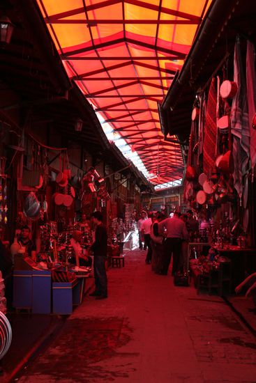 Der schöne Bazar von Antep