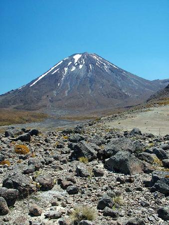 Umrundet, aber nicht bestiegen: Mt. Doom (eigentl. Mt. Ngaruhoe)