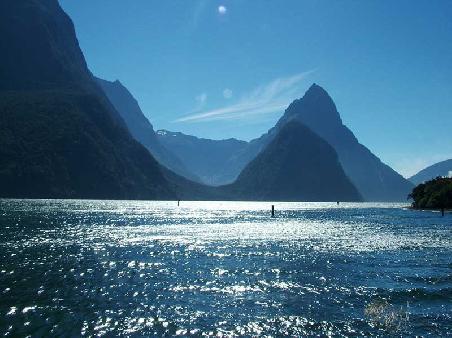 Der Klassiker: Mitra Peak im Milford Sound