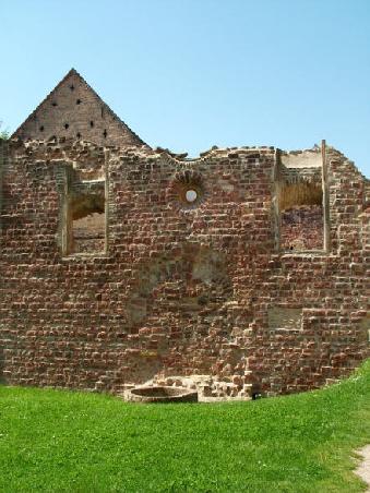 Reste der Synagoge in Speyer