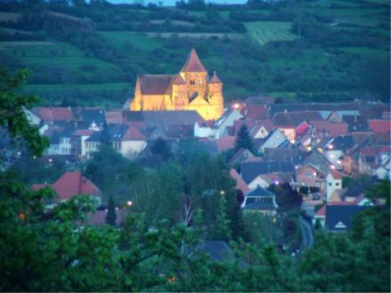 Marmoutier in der Dämmerung