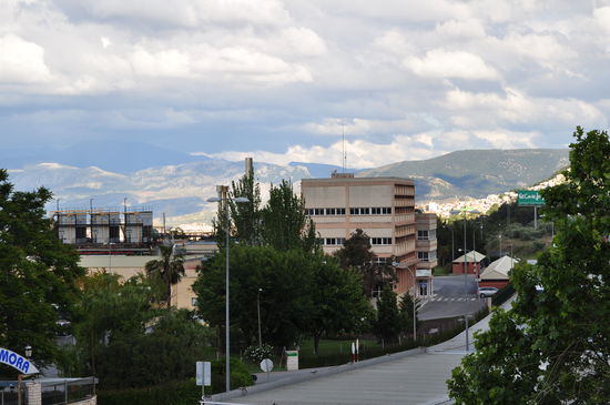 Jaen von unserem Hotelzimmer aus