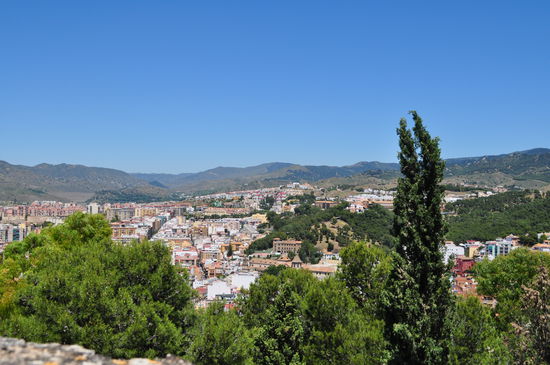 Unser Besuch in Malaga von der Burg Gibralfaro