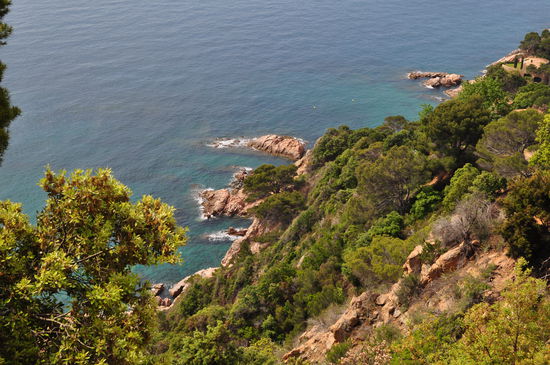 Auf der Fahrt von Lloret de Mar nach Colllioure