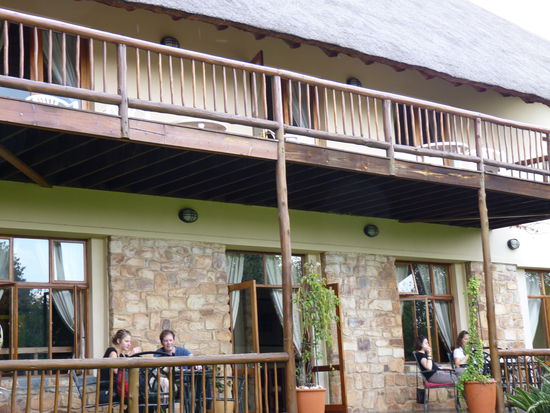 Unsere 1. Unterkunft in Joh burg