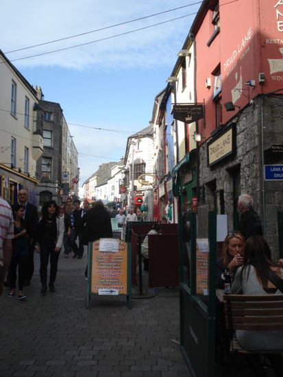 Fußgängerzone in Galway