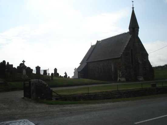 der Friedhof in Courtown