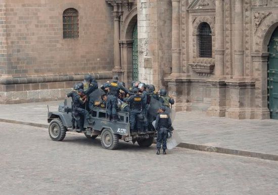 Polizei zieht ab nach Demo