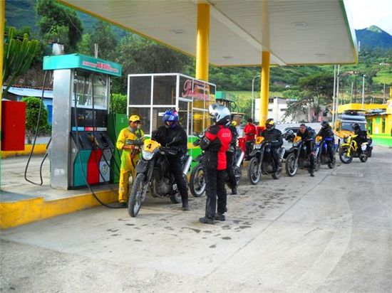 Tankstopp in Abancay