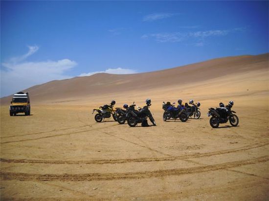 YAMAHA XT 660 R das ideale Motorrad für unsere Touren