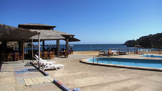 Gutes Restaurant und einen wunderschönen Pool