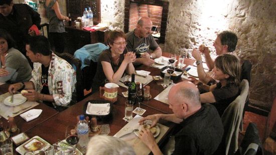 Abendessen im Zick Zack