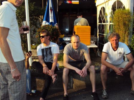 Stefan, Alain, Beni und Urs