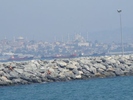 Adieu, letztes Foto von Istanbul. Waren doch 14 Tage hier und hoffen, dass wir nicht nochmals eine Botschaft hier aufsuchen müssen.