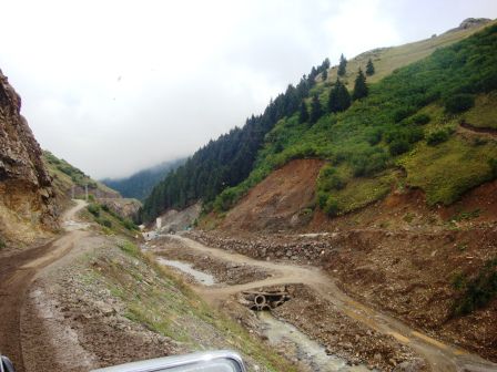 Bergfahrt nach Uzingöl