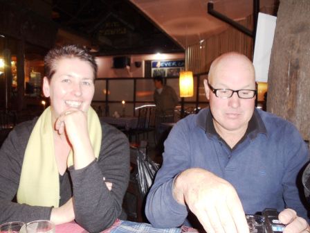 Kerry & Peter: See you in Australia Great Dinner and conversation