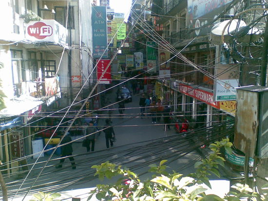 Blick von der Bar-Terrasse bei einem.....