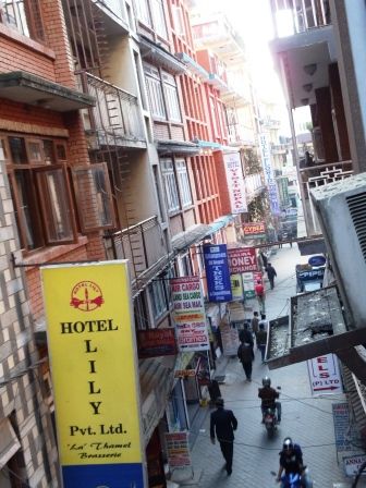 Noch ein Foto von unserem Hotel aus