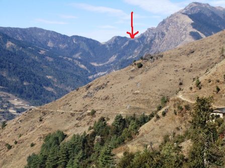 Über diesen Pass (Jamjura) kamen wir