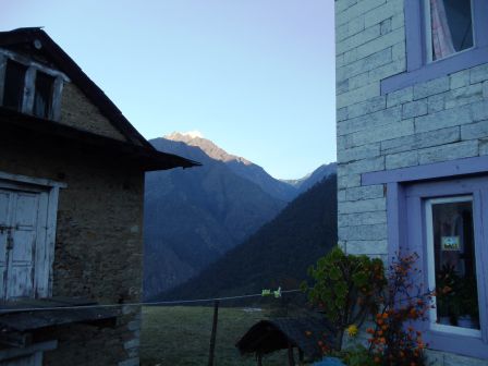 Morgensonne und auf nach Surke