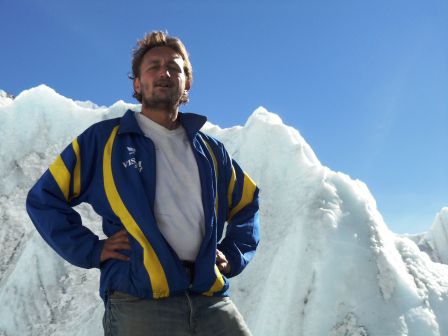 Im eiskannal, welcher zum Mt.Everest führt