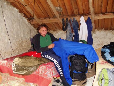 18 Uhr und ab in die Heia und schön warm anziehen