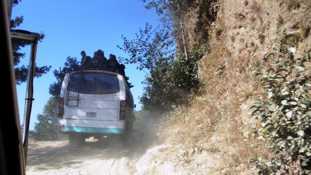 Rückfahrt von Bhandar nach Kathmandu