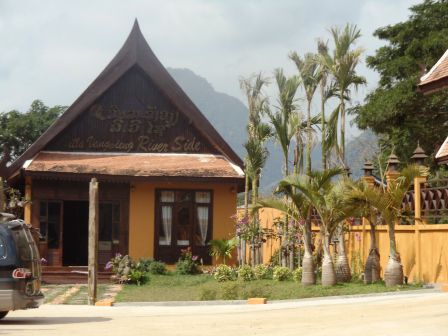 Ein paar Fotos von der Villa Vangvieng River Side