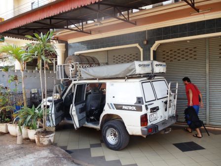 Da hatte es unser Nissan Patrol diese Nacht sicher gemütlicher